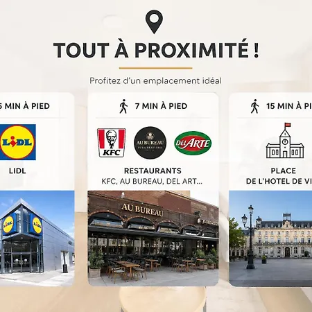 Spacieux T2 - Proche Centre - Confort Et Serenite