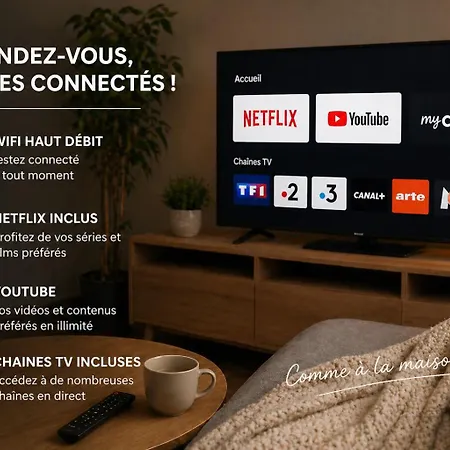Spacieux T2 - Proche Centre - Confort Et Serenite 公寓 圣康坦